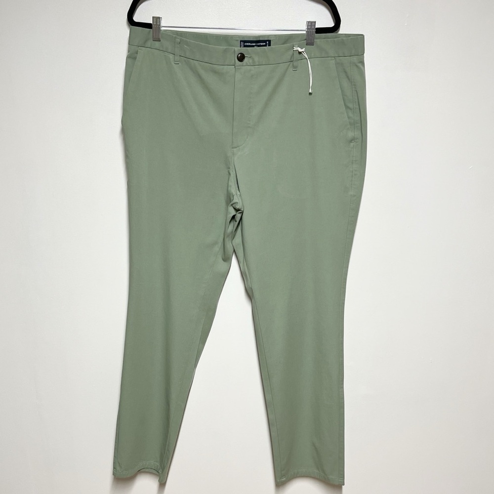 NEW Everlane Uniform Performance Chinos Mens Light Sage Sz 40x32